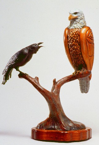 Bronze Sculpture Artist Roy Peratrovich