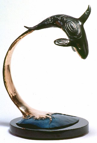 Bronze Sculpture Artist Roy Peratrovich Whale