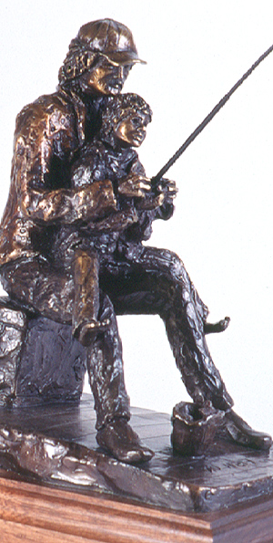 Bronze Sculpture Artist Roy Peratrovich