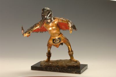 Bronze Sculpture Artist Roy Peratrovich Spirit Dancer